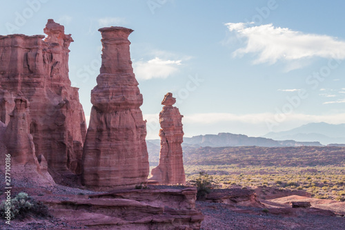 El Monje Rock Formation in Talampaya National Park