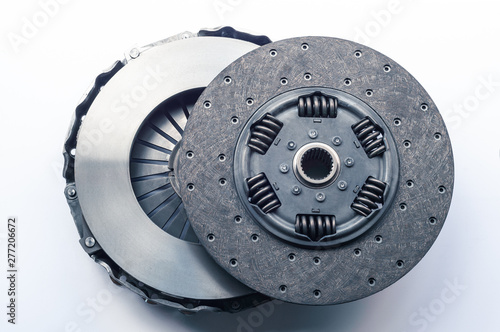 part clutch for car on white background