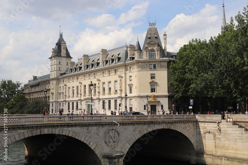 Police judiciaire, quai des Orfèvres à Paris