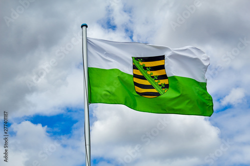 State Service Flag Saxony