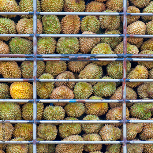 Close up durian.