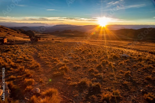 La meravigliosa albra vista dalla località di Tres Piedras, nella riserva nazionale di Famatina, La Rioja, Argentina