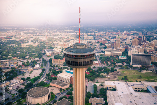 Aerial Landscape of San Antonio Texas