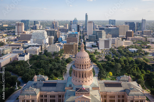 Aerial of Austin Texas