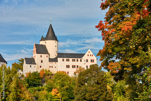 Schloss Schwarzenberg im Erzgebirge in Sachsen