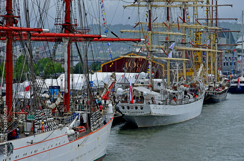 Rouen, France - june 10 2019 : the Armada de Rouen