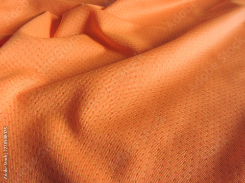 detail of a breathable sport clothes