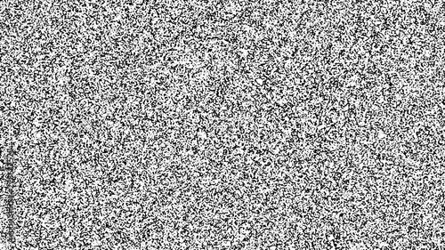 White noise texture. Static interference grunge vector background. TV screen no signal.