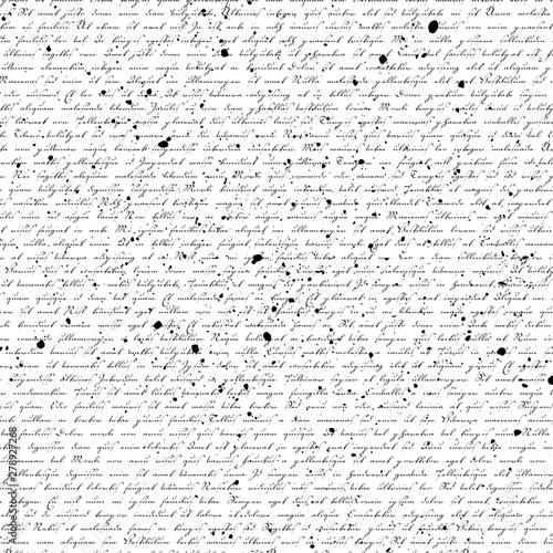 Background with writing, hand write vector, letter background