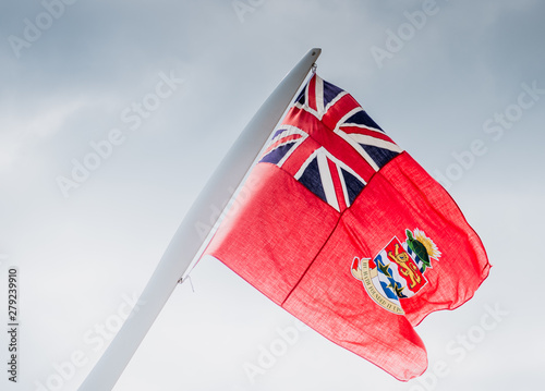 Kajmany czerwona flaga flaga Kajmanów