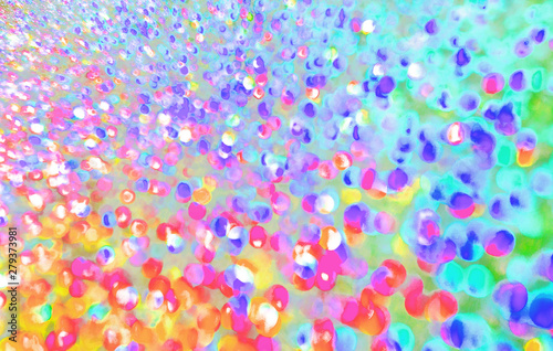 Background with confetti