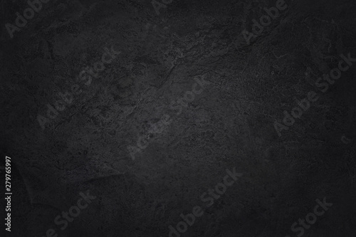 Dark grey black slate texture with high resolution, background of natural black stone wall.