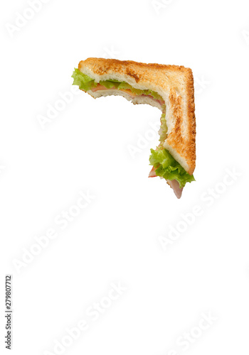 mordido sandwich. bitten sandwich