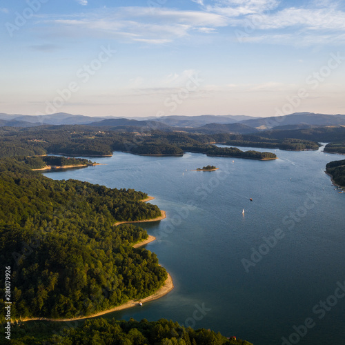Jezioro - Solina- Panorama