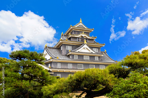 Okayama Castle Landmark.