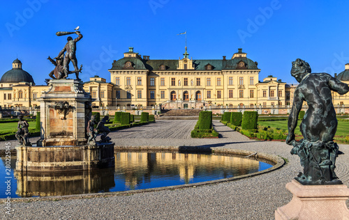 The Drottningholm Palace in Stockholm.