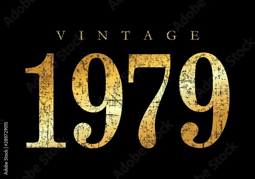Vintage 1979 (Ancient Gold)