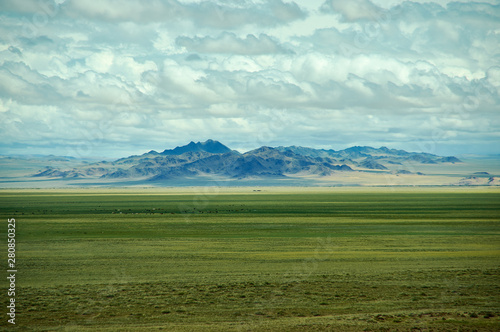 Mountain plateau in the area Zavkhan River