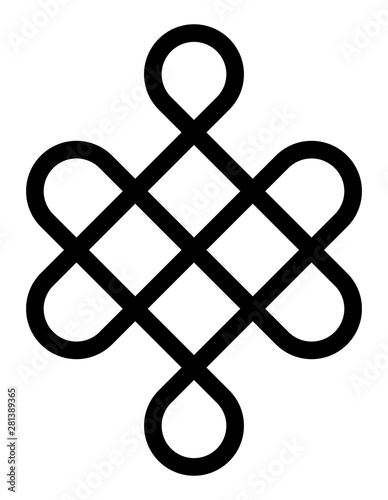 Celtic knot symbol 