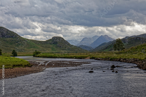 River in Wester Ross, The Highlands, Scotland, UK