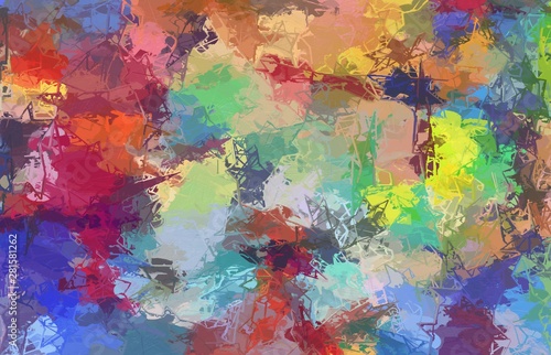 art beautiful color pattern background