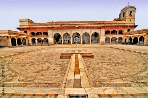 The Lahore Fort - a citadel in the city of Lahore, Punjab, Pakistan.