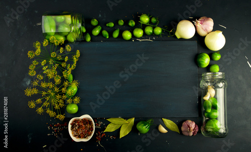 TEXTURE OF VEGETABLES ON A DARK BACKGROUND. CONCEPT OF PREPARING VEGETABLES FOR WINTER.