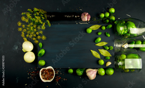 TEXTURE OF VEGETABLES ON A DARK BACKGROUND. CONCEPT OF PREPARING VEGETABLES FOR WINTER.