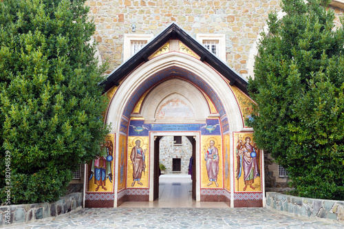 Kykkos monastery of the Cyprus Orthodox Church, which houses the Kykkos icon of the mother Of God.