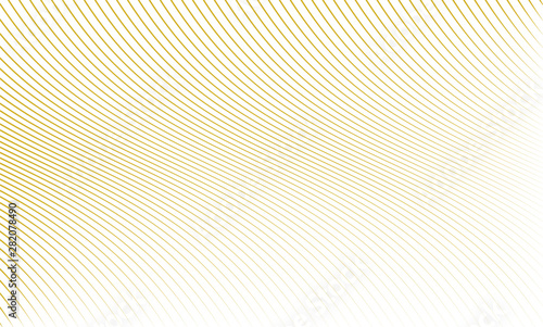 Vector illustration of the pattern of the golden lines abstract background. EPS10.