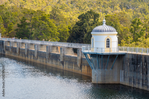 Mundaring Weir drinking water reservoir of Perth Western Australia