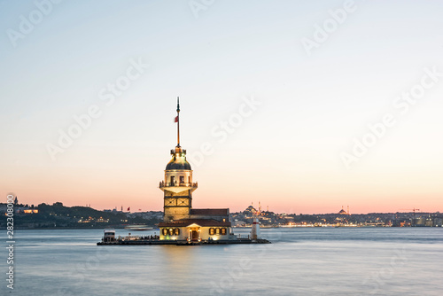 Maiden's Tower (Kız Kulesi) in Istanbul Bosphorus