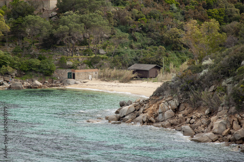 Isola del Giglio cala delle Caldane Grosseto Italia