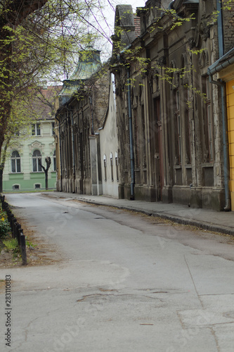 Strasse in Subotica - Vojvodina - Serbien