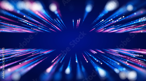 Speed connection vector background. Database fast data transfer acceleration