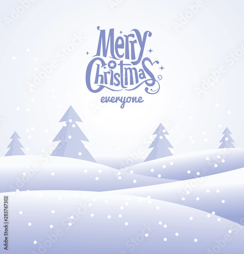  Christmas Background with Shining Silver Snowflakes. Vector illustration.