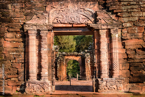 Jesuit Mission Ruins at San Ignacio Mini, Argentina (UNESCO World Heritage)