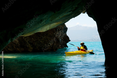 Kayaking in the Marble Caves - Chile