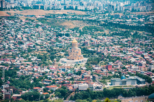 Stadt Tiflis in Georgien