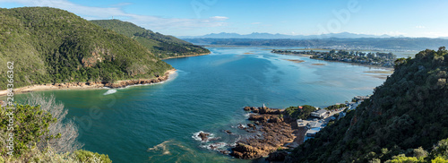 View towards Knysna from Knysna Heads. Garden Route. Western Cape. South Africa