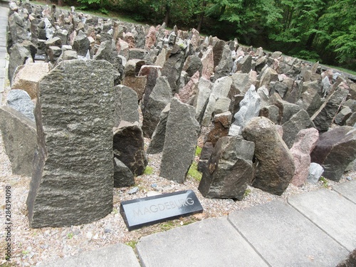 Mahnmal in Biķernieki in Riga.