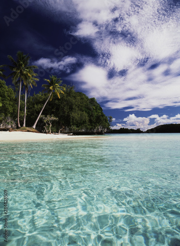Palau, View of Honeymoon Island