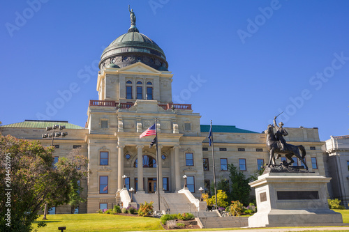 The State Capitol building in Helena, Montana, USA