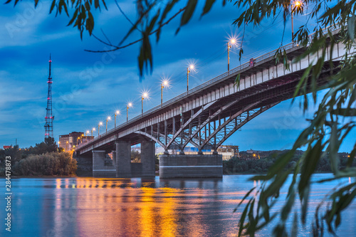 bridge at night