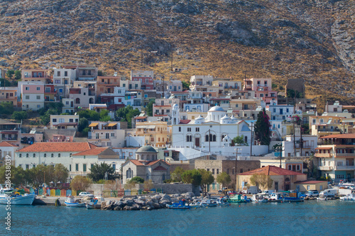 View to Kalimnos island, Greece.