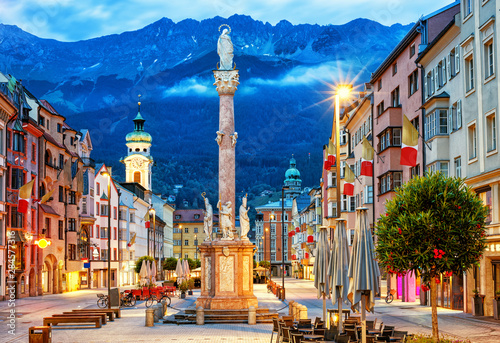 Innsbruck Old town, Tyrol, Austria