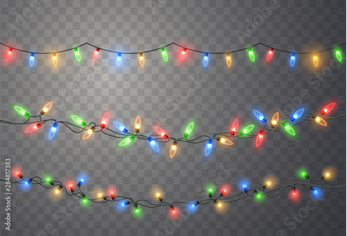 Christmas lights. Xmas String