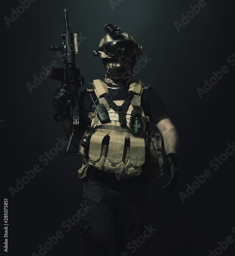 special forces soldier , military concept