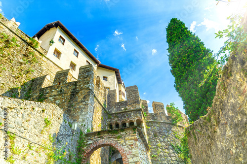 Rovereto town in Trentino, Italy