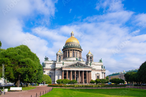 Saint Isaac's Cathedral in saint petersburg